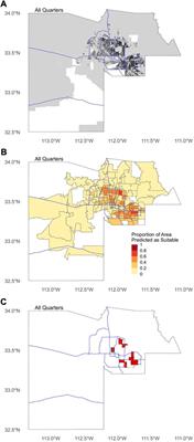 Species distribution modeling of Aedes aegypti in Maricopa County, Arizona from 2014 to 2020